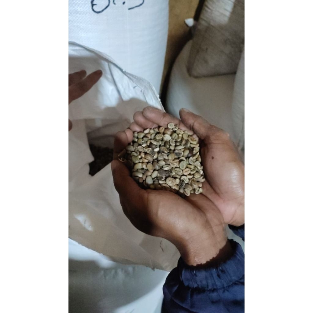 biji kopi robusta 1000 g