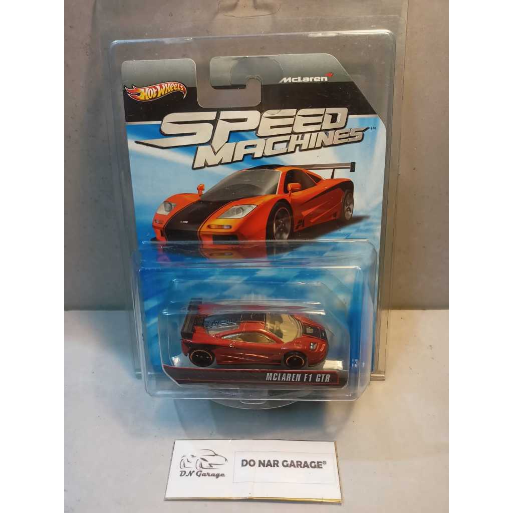 Hotwheels Speed Machines (2010)  – McLaren F1 GTR (Metallic Red & Black)