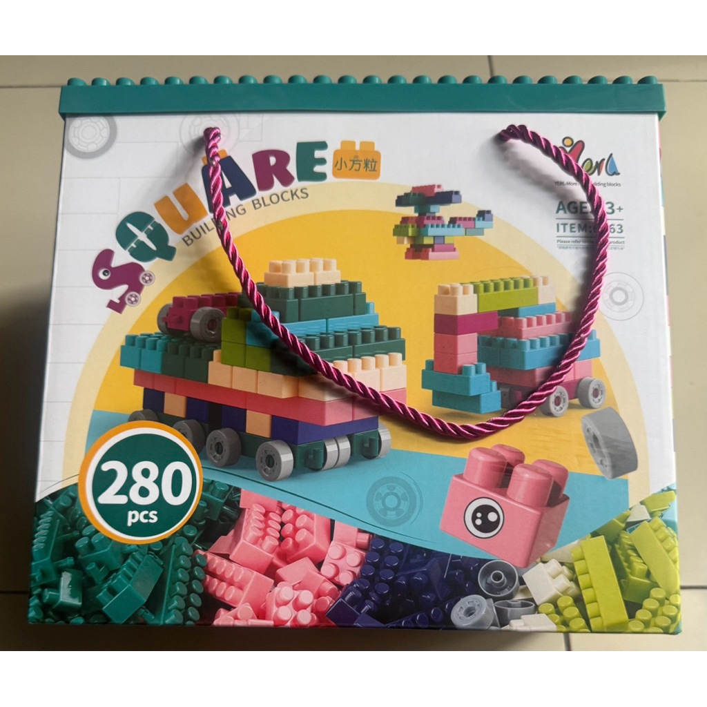 Oh Some Square Building Block 280 Pcs