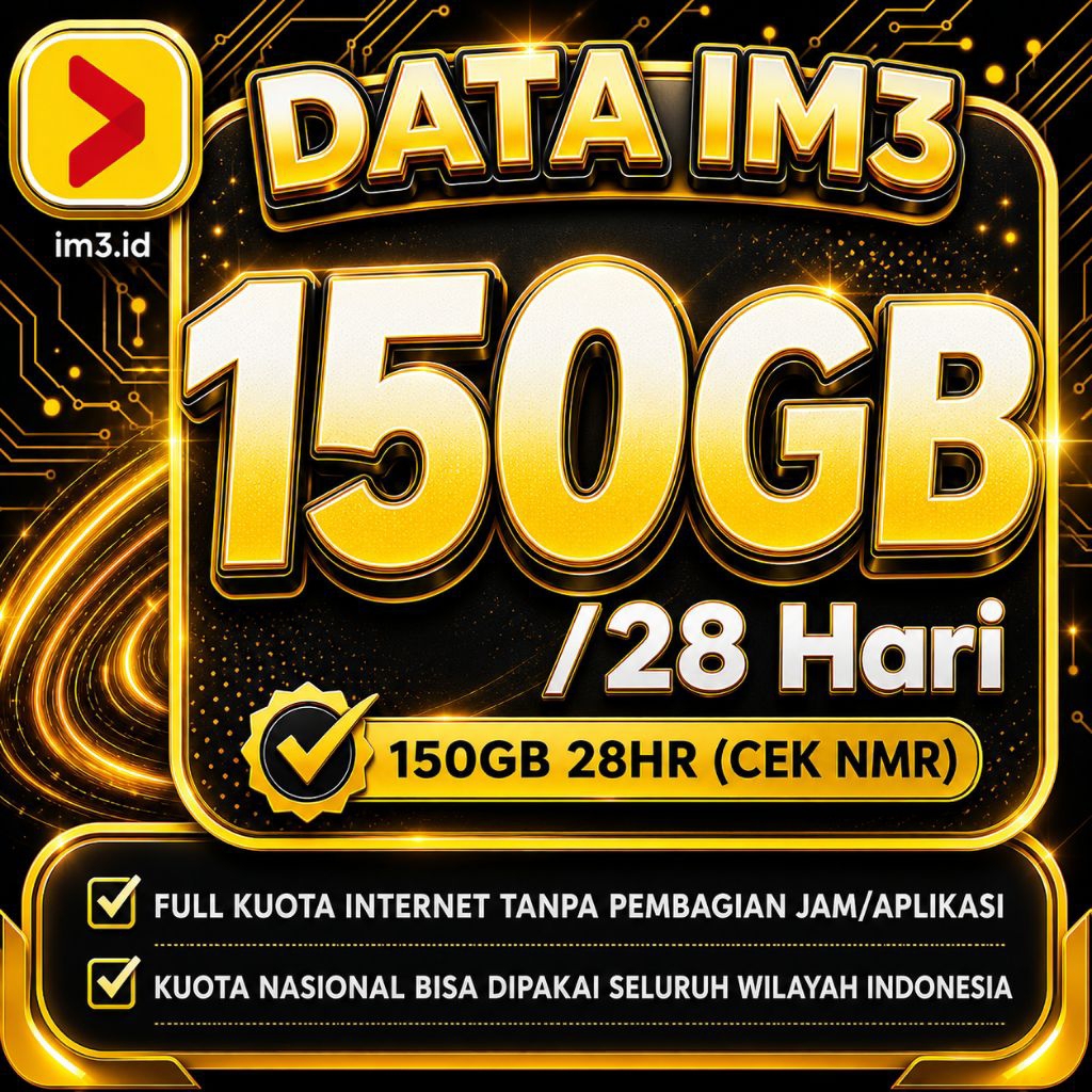 KUOTA INDOSAT IM3 MURAH 150GB