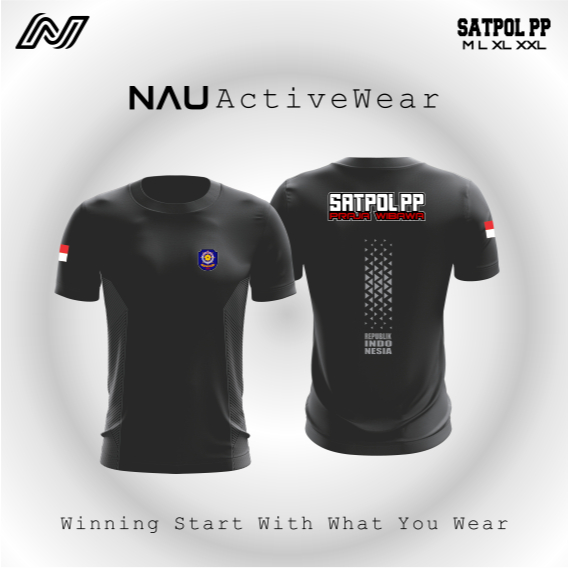 Kaos Satpol PP - Kaos Jersey  Satpol PP - Kaos DryFit  Satpol PP