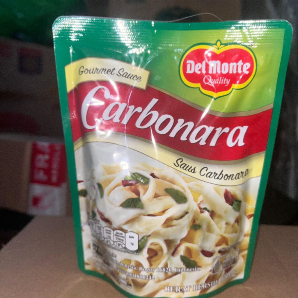delmonte saus carbonara