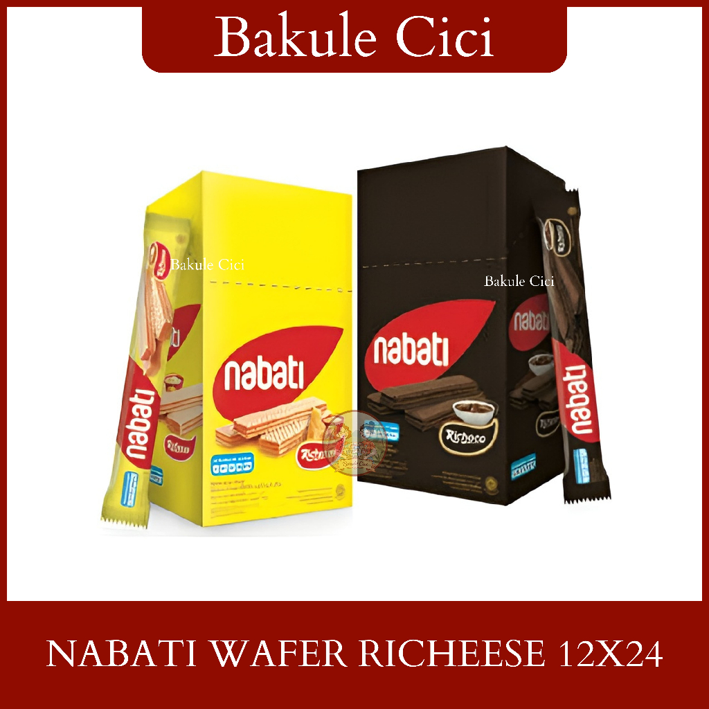 Wafer Richeese Richoco Nabati 1 DUS ISI 12 BOX