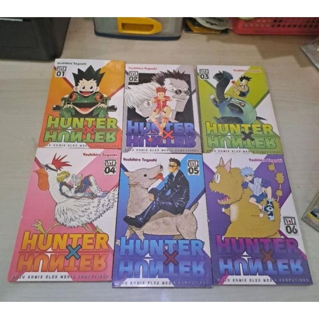 Komik Hunter x Hunter 1-38 set C