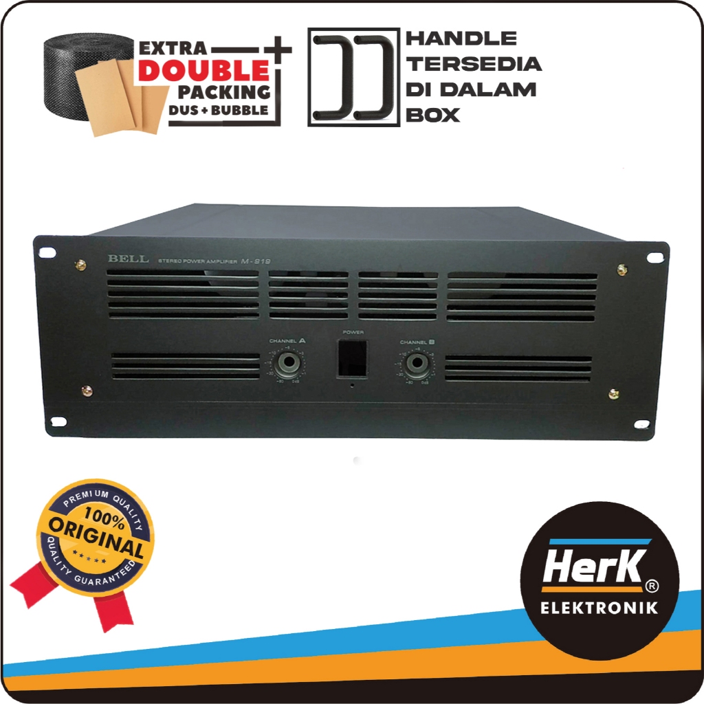 BELL - BOX POWER AMPLIFIER BELL M919 - BOX AUDIO M919