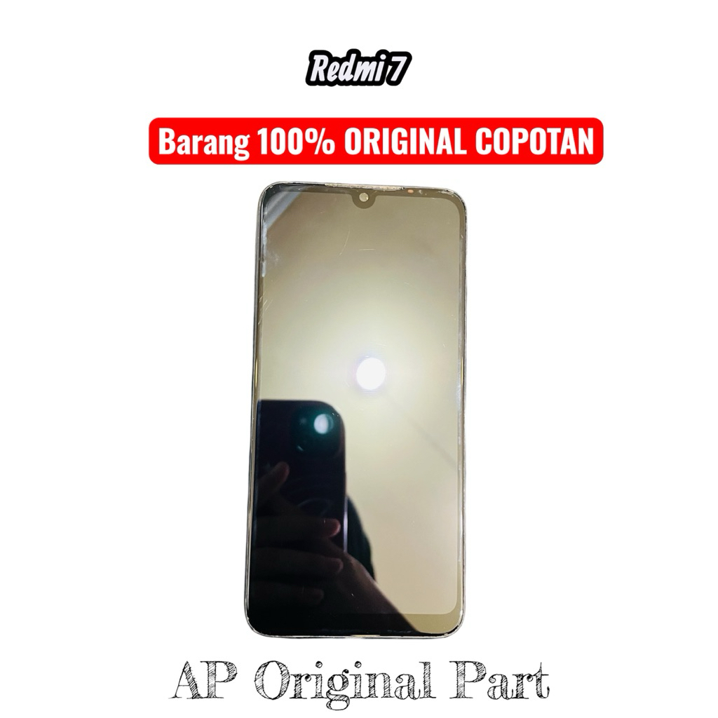 LCD Redmi 7 Original Copotan