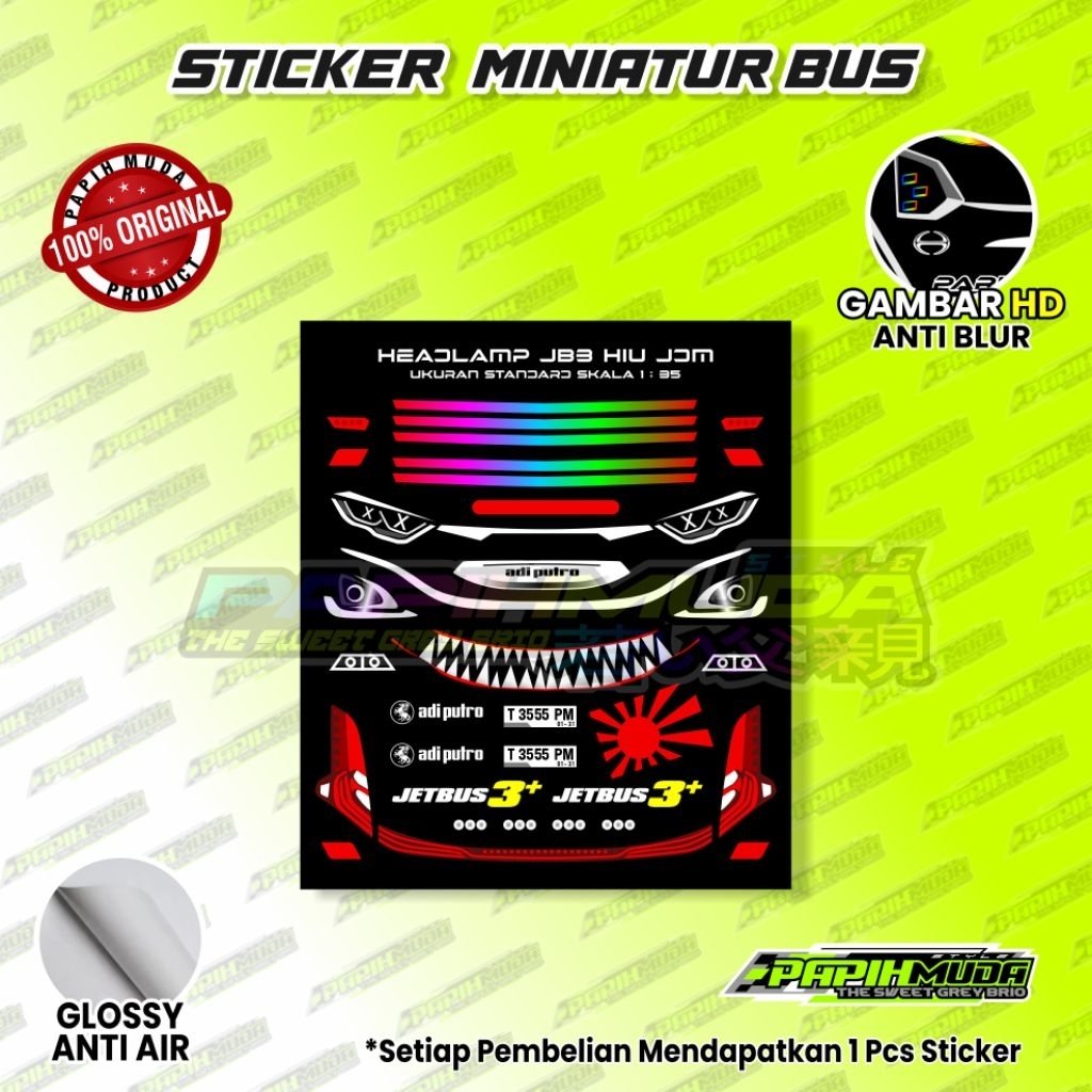 Harga jb3 sticker Terbaru Jun 2026 | BigGo Indonesia