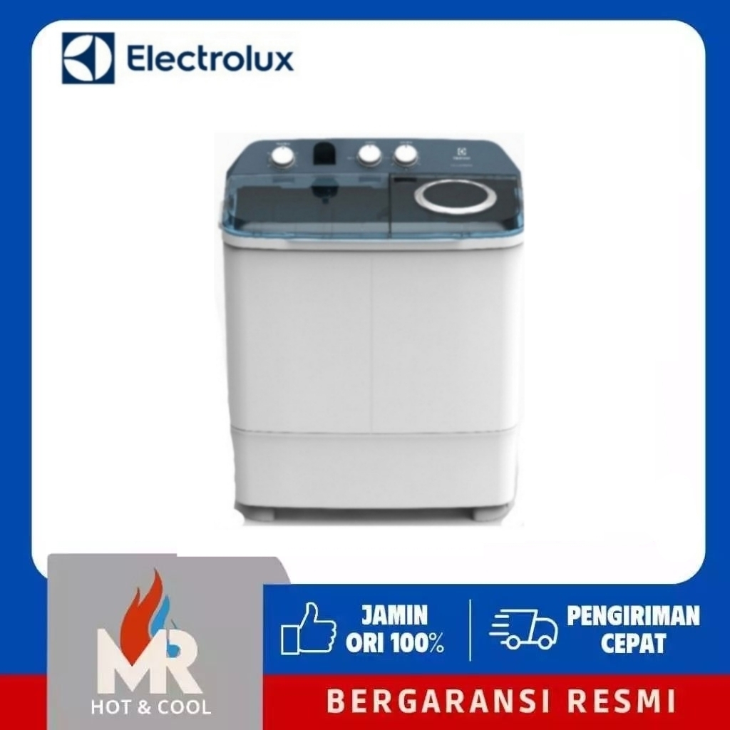 ELECTROLUX Mesin Cuci 2 Tabung 8KG EWS98262WA / EWS 98262