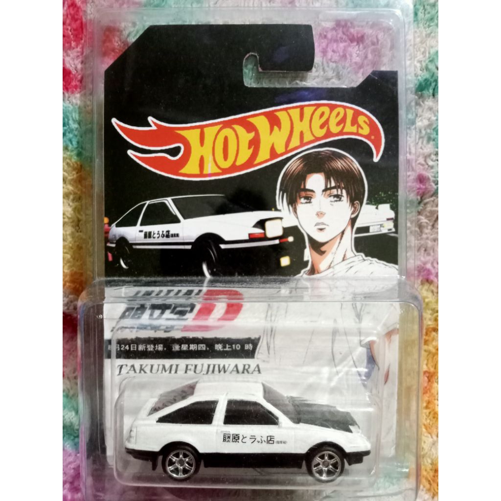 (READY) Hot wheels Custom Takumi Fujiwara AE86 Drift Initial D