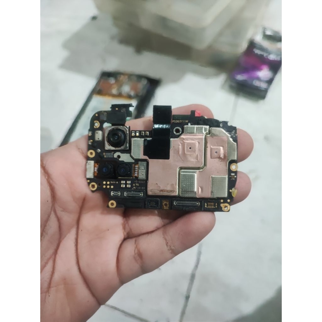 MESIN HANDPHONE ORIGINAL VIVO Y53S - MATI TOTAL - TIDAK HIDUP - EX KDRT - UNIT PATAH DIUJUNG DEKAT S