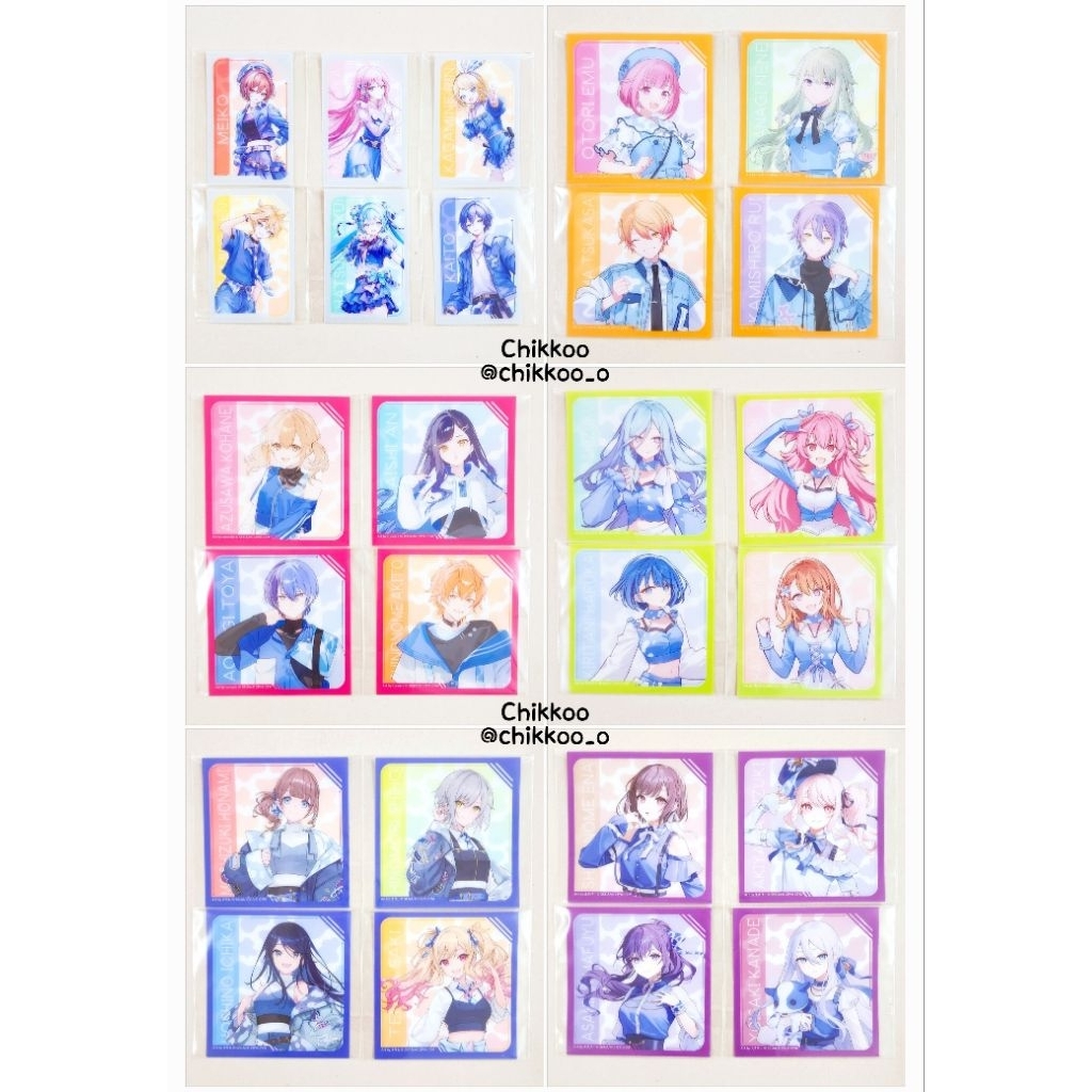 Project Sekai Clear Sheet Card Lawson 2026