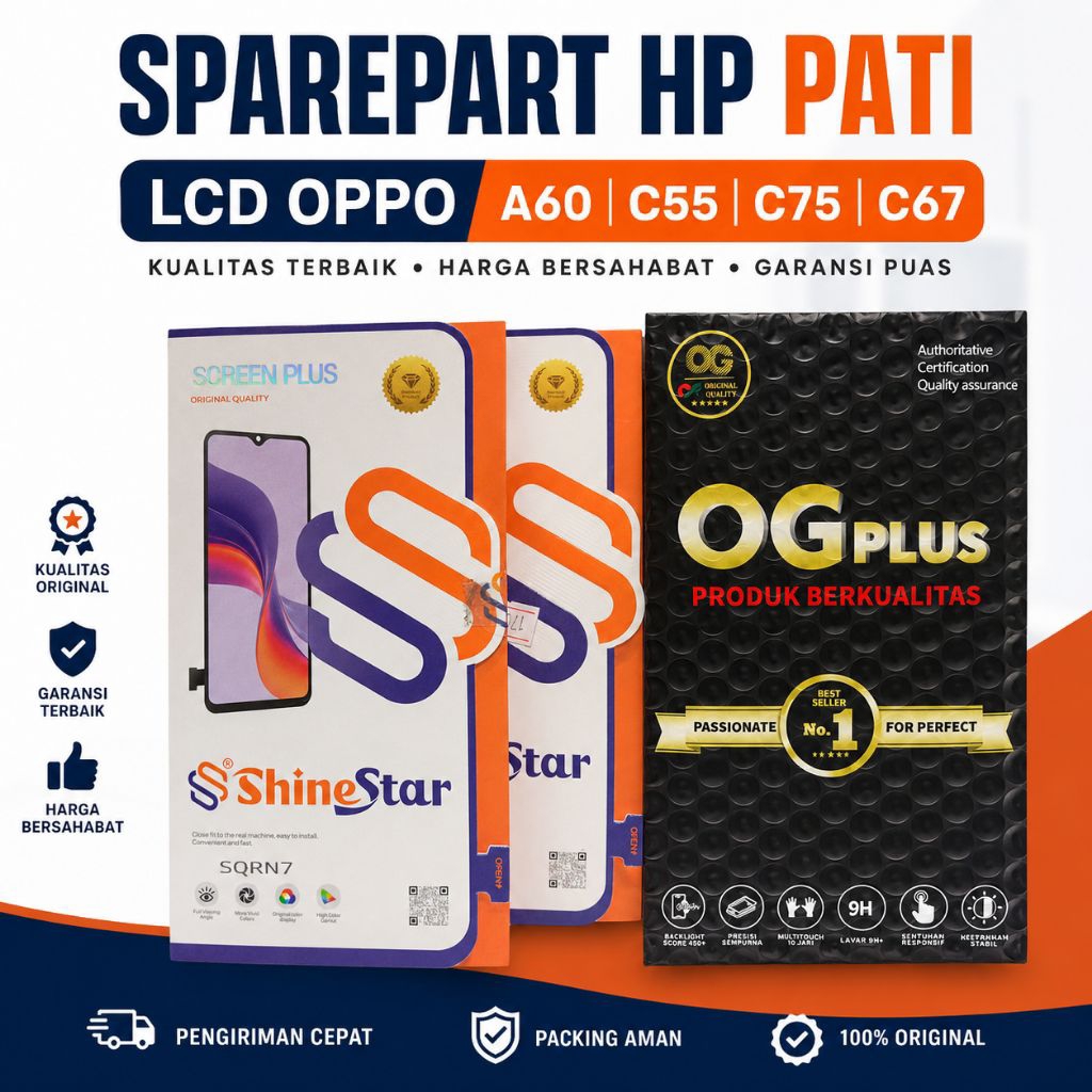 LCD OPPO A3 PRO 4G/LCD OPPO A3 PRO 5G ORIGINAL FULLSET