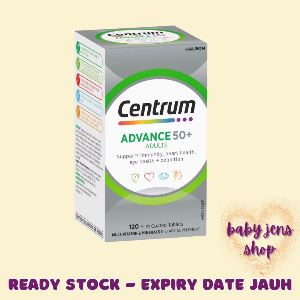 Centrum Advance 50+ Adult 100 Tablets / 120 Tablets