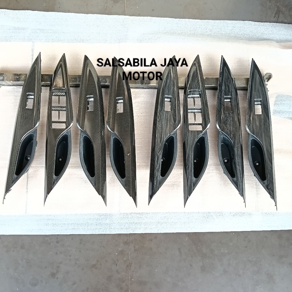 PANEL WOOD AVANZA VELOZ CARBON ASLI ORIGINAL
