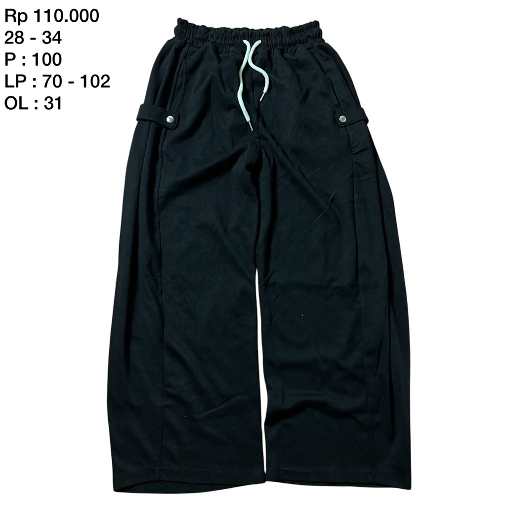 SWEATPANTS Y2K / FLARE / WASHED