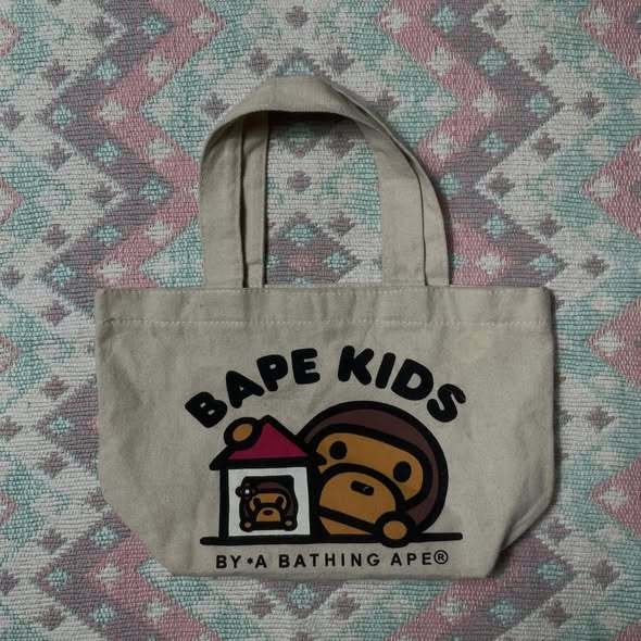 Tote Bag BAPE KIDS BABY MILO original bahan canvas