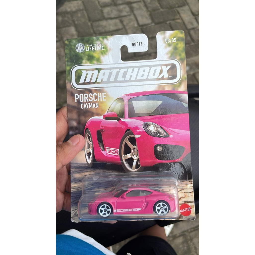 Matchbox Porsche Cayman Pink