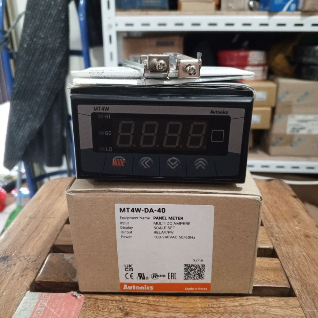 AUTONICS MT4W-DA-40 PANEL METER ORIGINAL