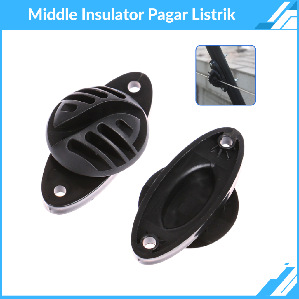 Middle Insulator Jalur Kawat Pagar Listrik