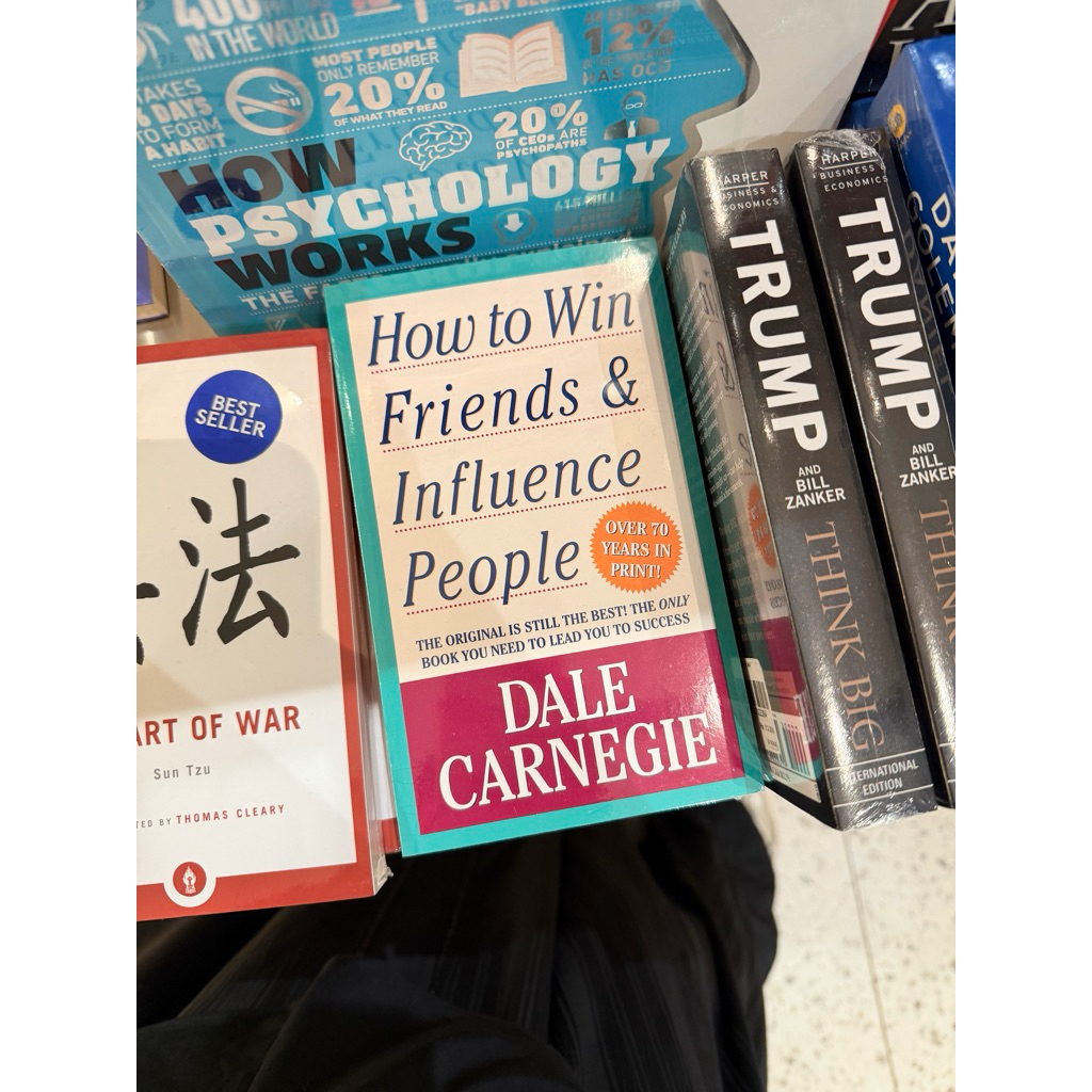 how to win friends & influence people ori book buku preloved
