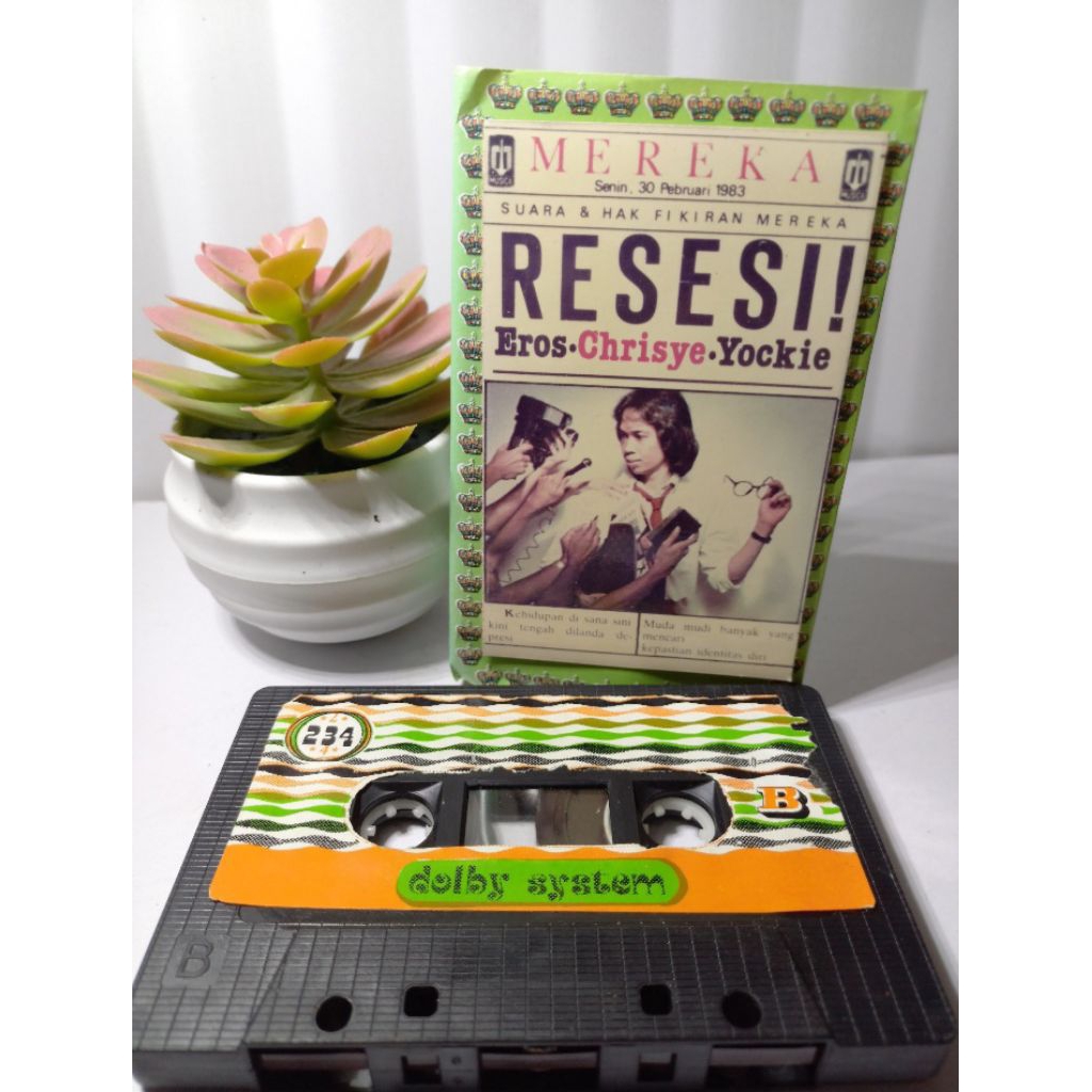 Kaset Pita Chrisye - Resesi (Bootleg Jadul)