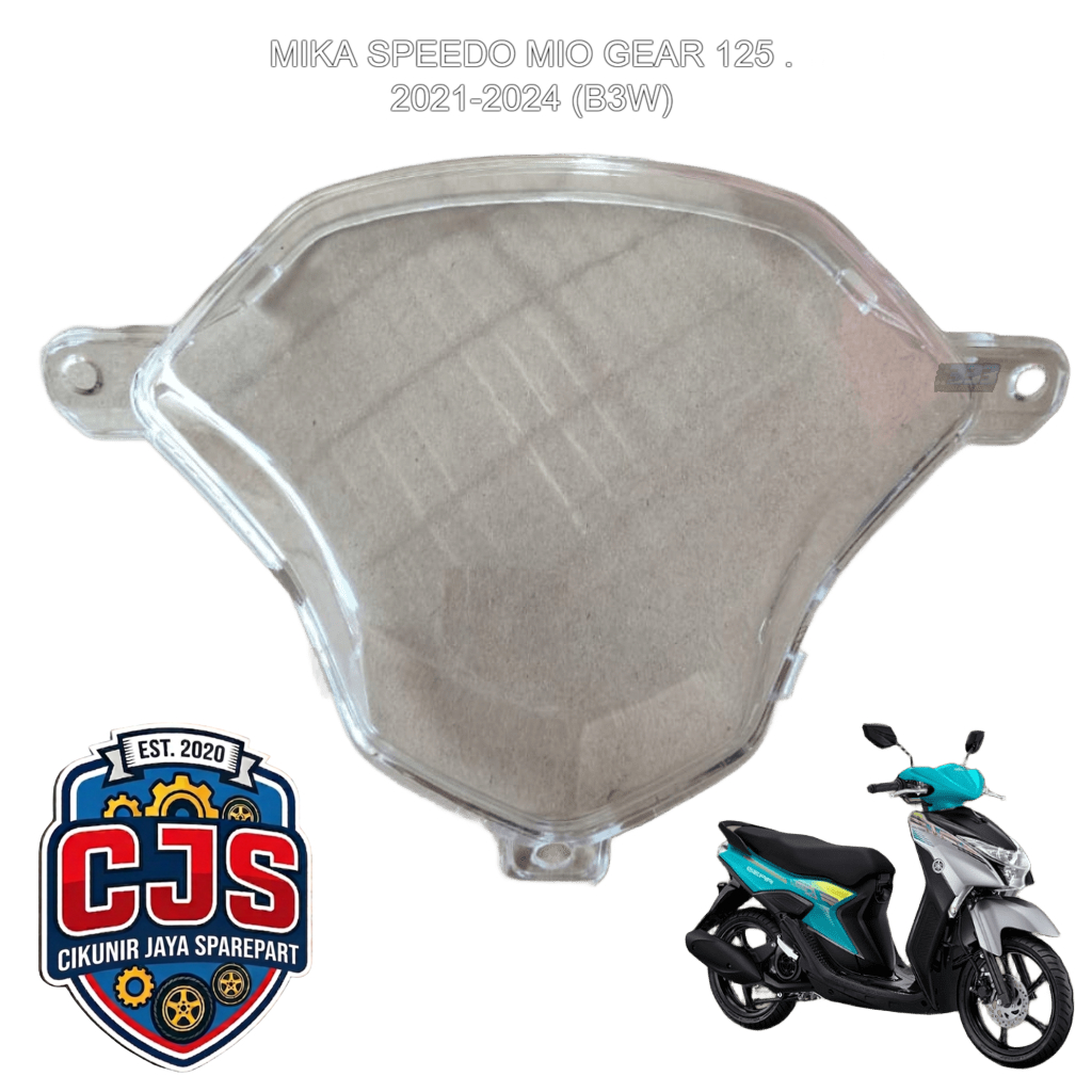Mika Kaca Speedometer Mio M3 Putih Bening - Presisi, Bahan Tebal, GRADE A
