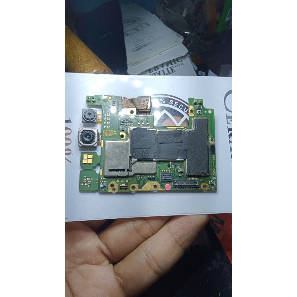mesin infinix hot 10 play nyala normal garansi