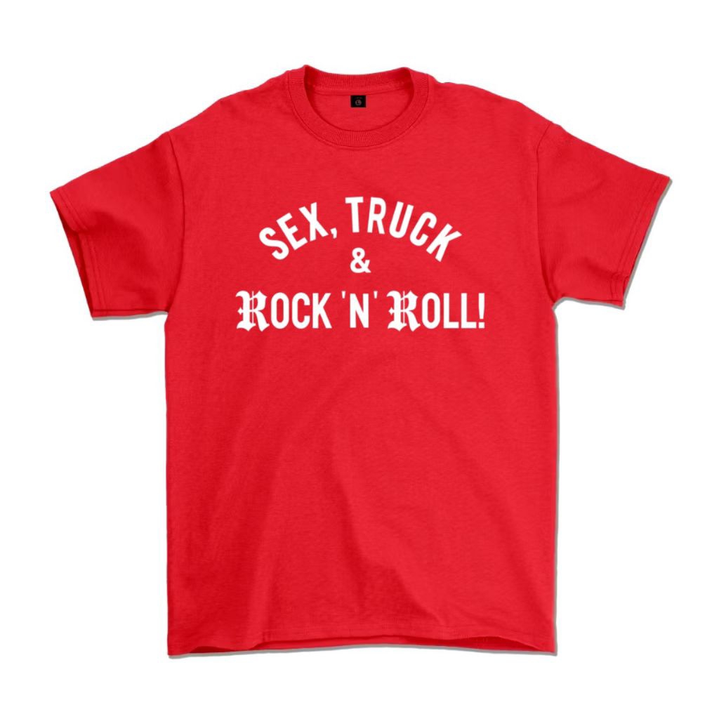 T-shirt Rumble Bali - Kaos Rumble Empire Sex, Truck & Rock N Roll