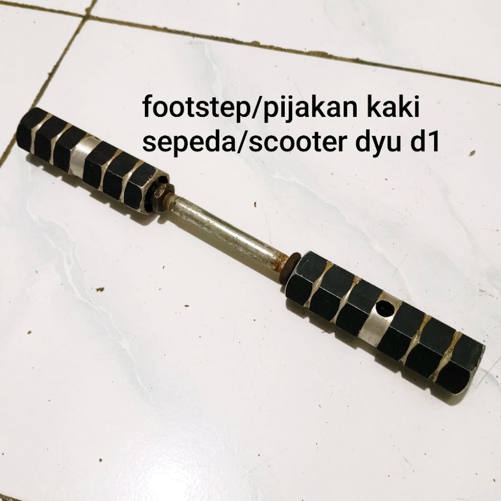 footstep pijakan kaki sepeda listrik scooter dyu d1