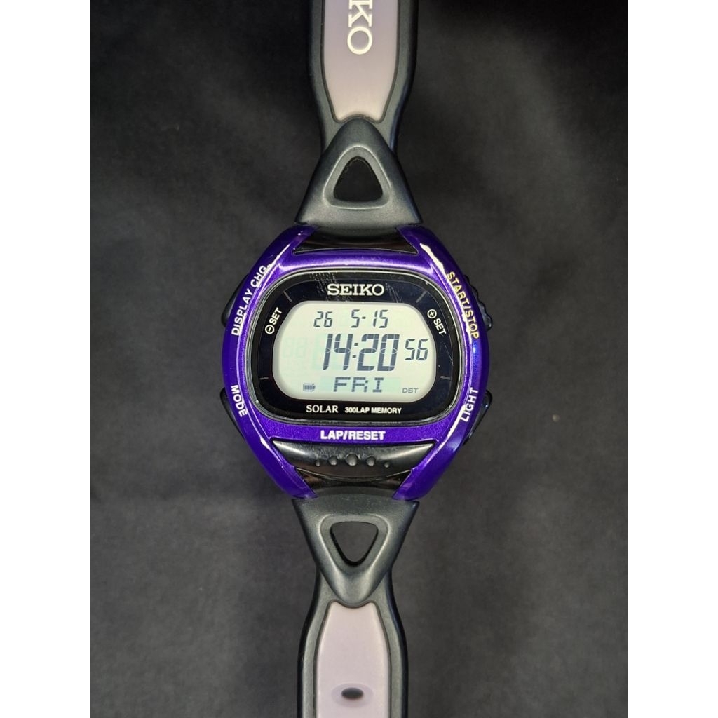 Seiko Prospex Super Runners Solar Purple.