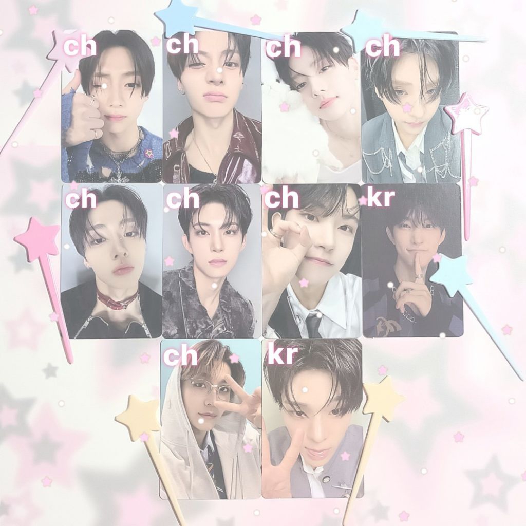 [TAKE ALL] PHOTOCARD BOYS II PLANET AFTER JOURNEY AFJOUR KR CH SANGWON LIKE JENNIE GEONWOO LALALALA 