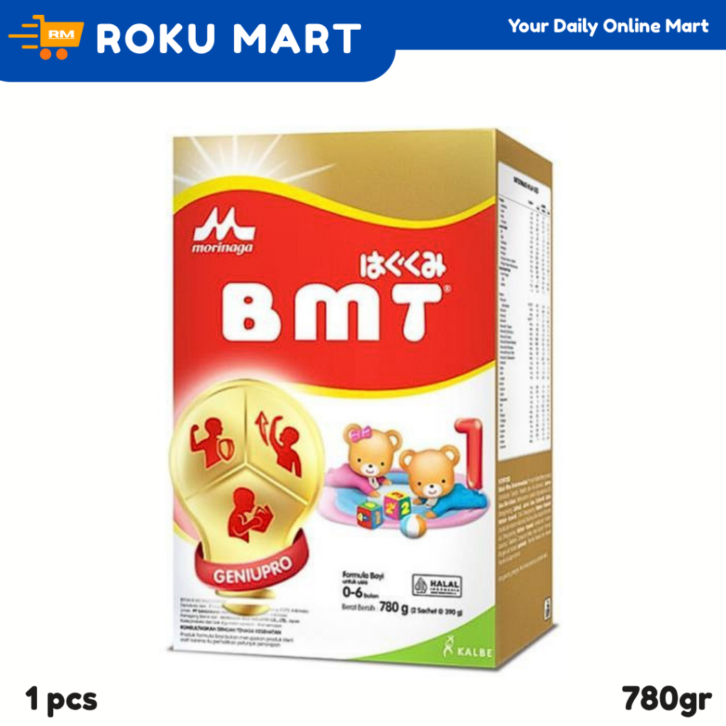 Morinaga BMT Gold 780 g / Susu Morinaga Formula Bayi BMT