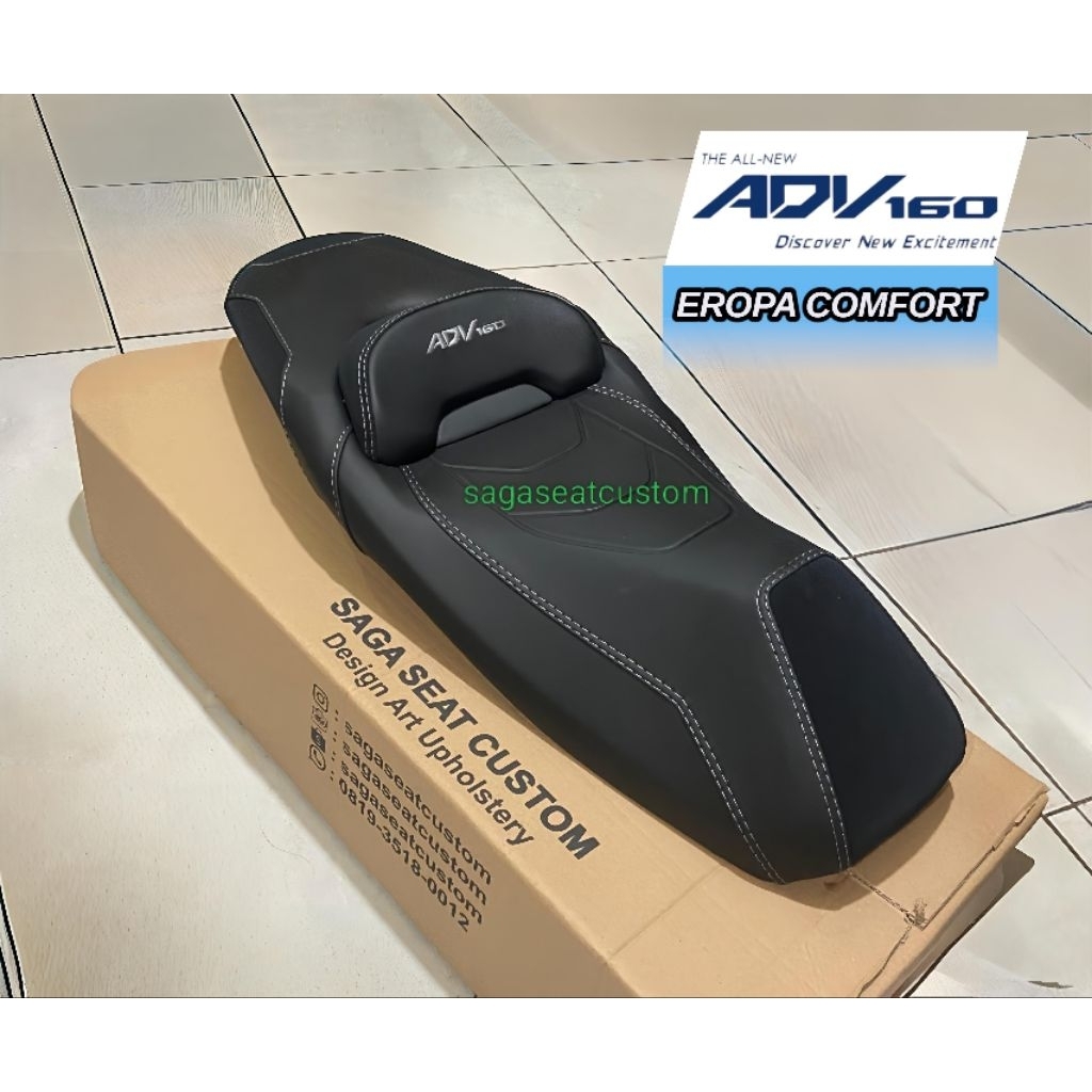 Jok ADV 160 eropa comfort custom latex kulit MBtech