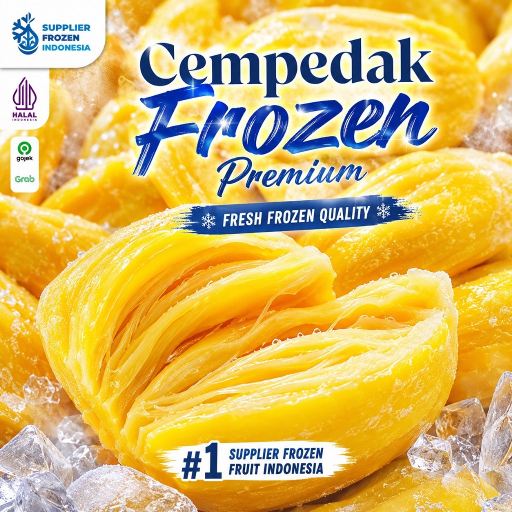 Cempedak Frozen Fruit 500g – Buah Beku Segar Siap Konsumsi | Supplier Frozen Indo