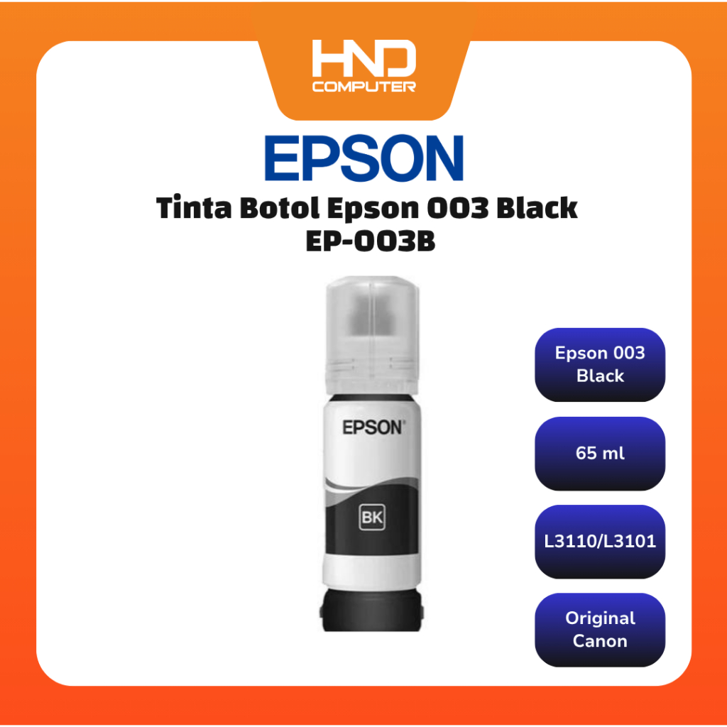 Tinta Epson 003 Original /Ink Bottle Epson 003