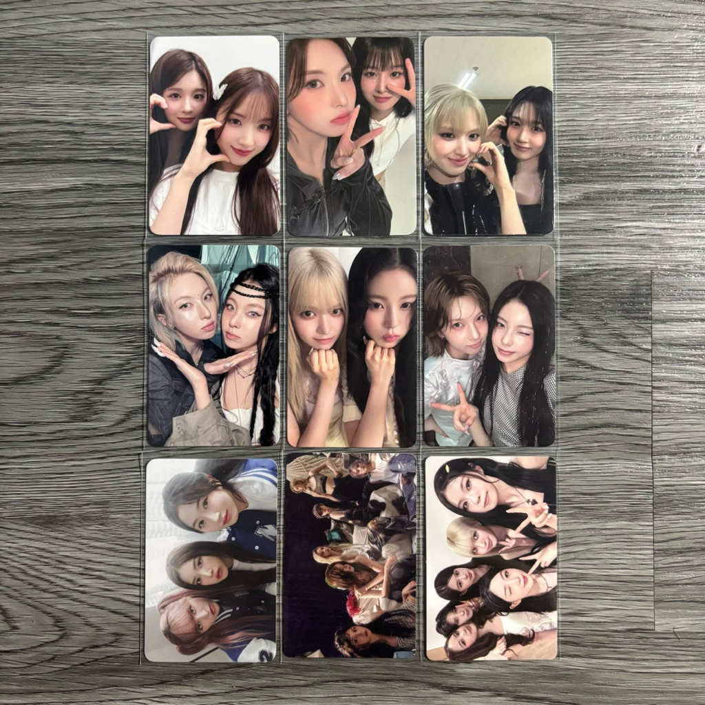 [READY] NMIXX UNIT OFFICIAL PHOTOCARD LILY HAEWON SULLYOON BAE JIWOO KYUJIN BLUE VALENTINE Fe3O4 FOR