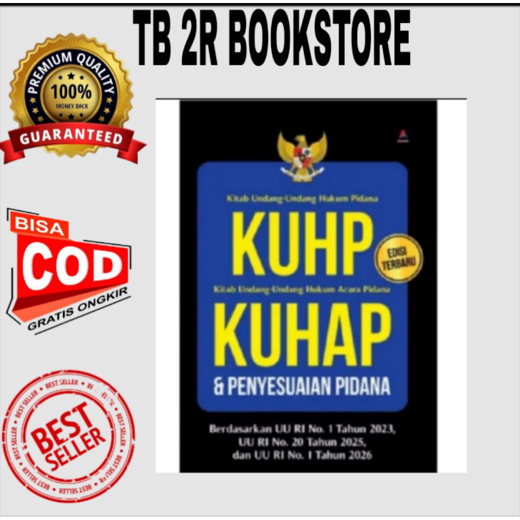 BUKU KUHP DAN KUHAP PENYESUAIAN PIDANA