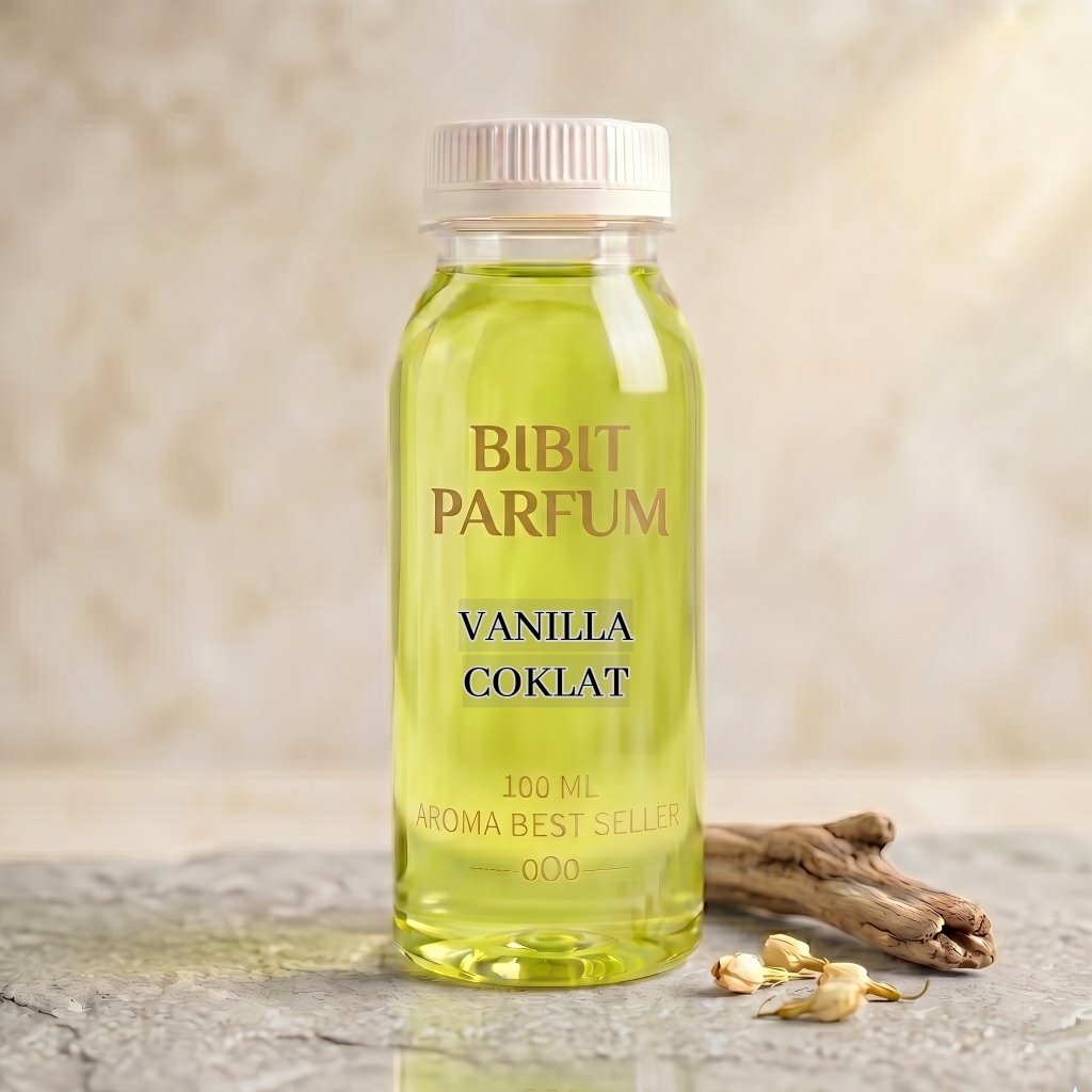 Bibit Parfum VANILLA COKLAT Non Alkohol 100ml - Tahan Lama & Wangi Menawan