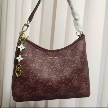 tas wanita premium Hobo menglisa motif batik