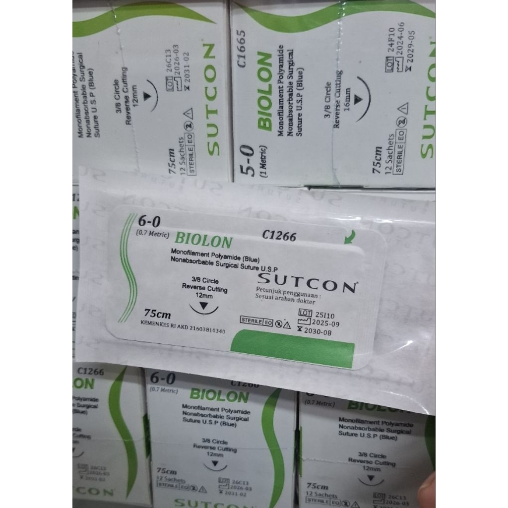 benang sutcon 6/0 cating