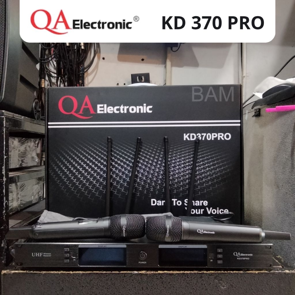 Microphone Wireless QA Electronic KD 370 Pro