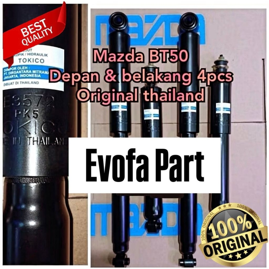 shockbreaker shock absorber mazda bt50 depan belakang