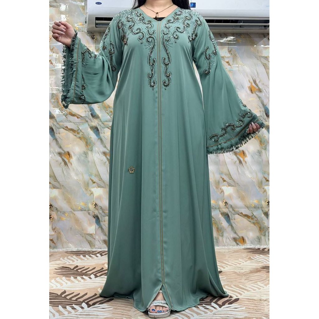 Abaya Pesta Original Mesir Terbaik