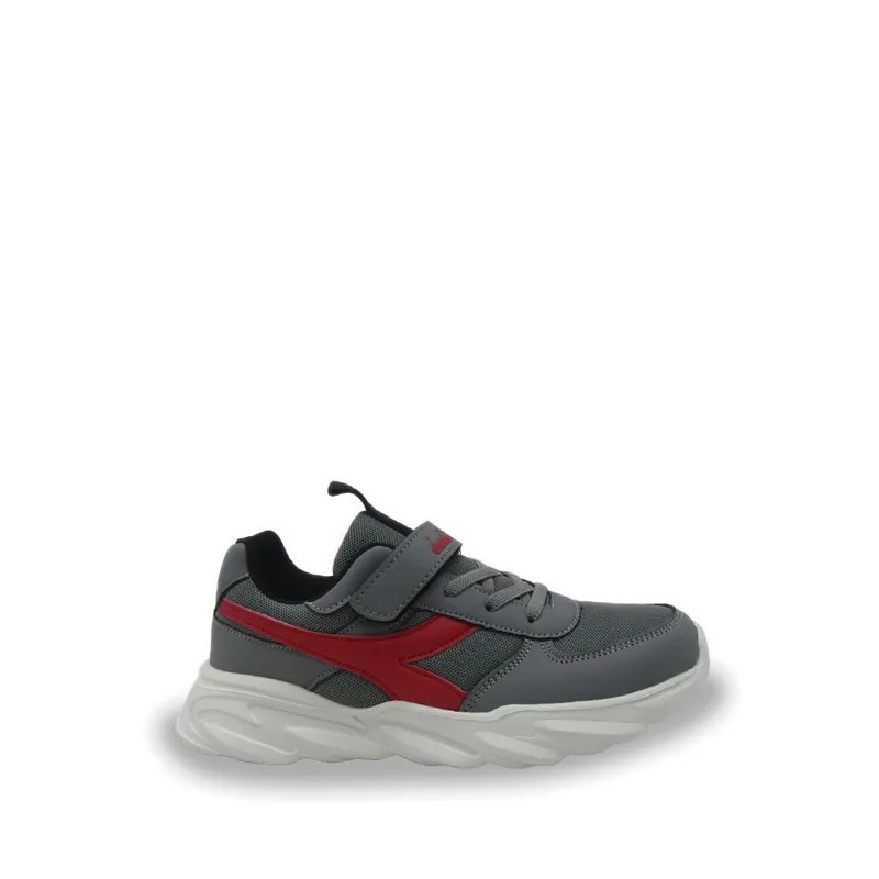 Diadora Prano Jr Boys - Grey - Sepatu anak original - Size 35