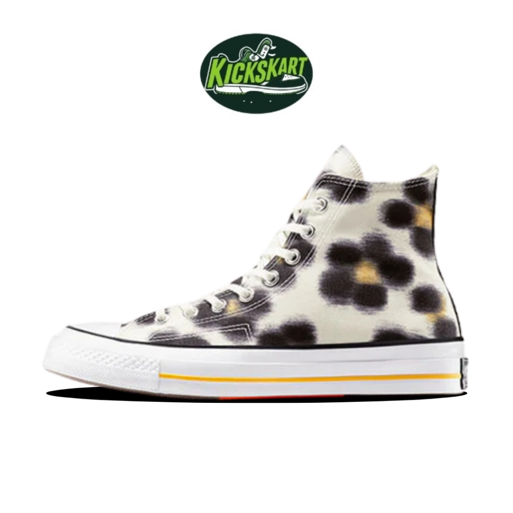 Sepatu Converse High Hana Leopard White Black