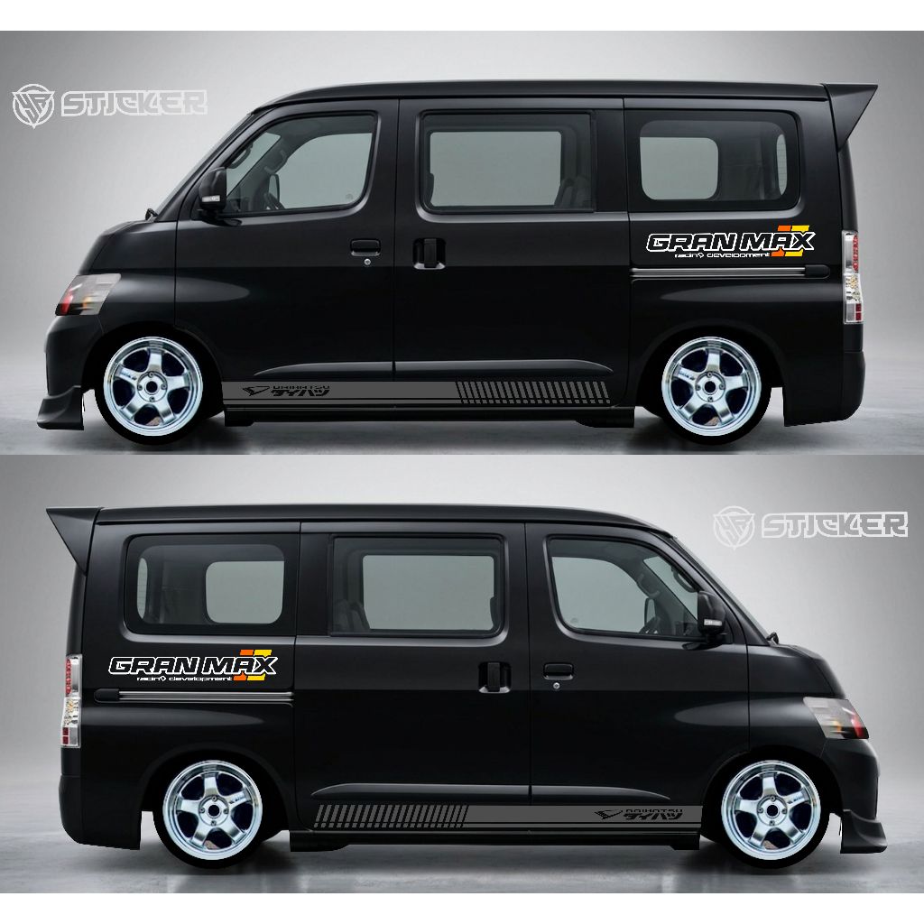 STICKER CUTTING NEW PRODUCK MOBIL GRANMAX MINI BUS GRANDMAX BLINDVAN LUXIO AVP LUXURY DLL