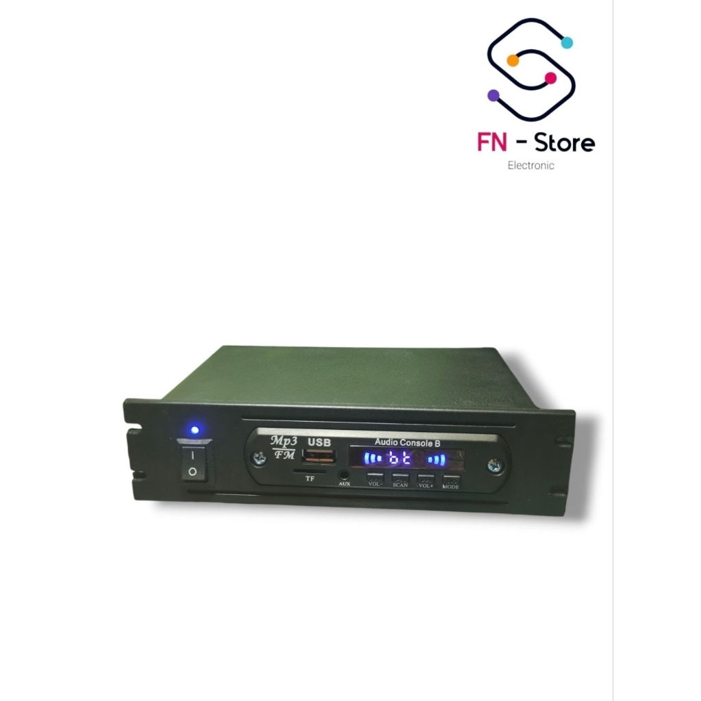 Modul mp3 player bluetooth rakitan display biru siap pakai low nois dan dengung