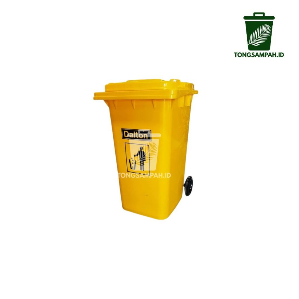 Tong sampah plastik roda 240 liter