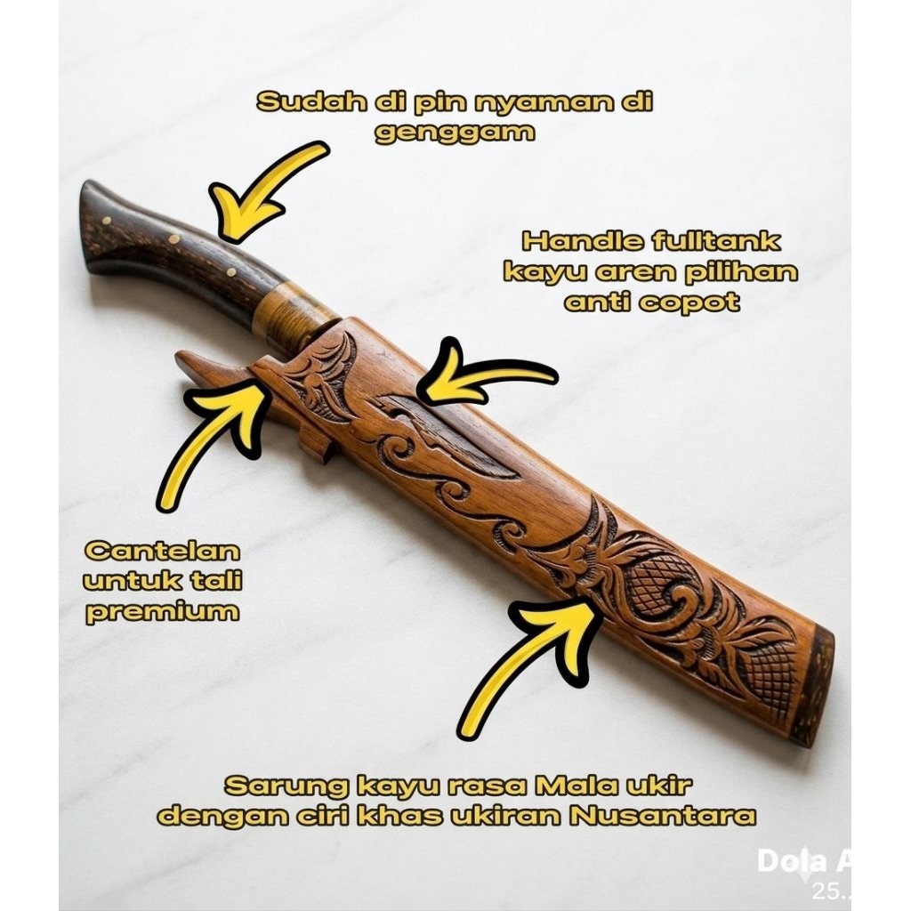 PATIMURA UKIR, GOLOK SERBAGUNA, Golok karakter, golok baja per berkualitas.