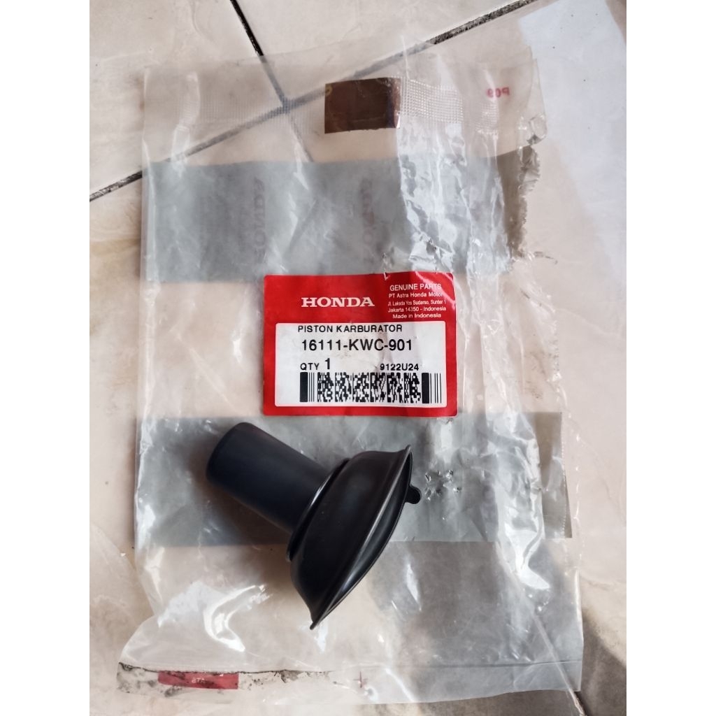 16111KWC901 Karet Vakum Piston Gas Karburator Honda CS1 16111-KWC-901